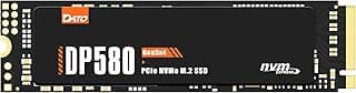 DATO SSD M.2 NVMe 2.0 de 1 TB PCIe Gen5x4 com dissipação de calor de grafeno, unidade de estado sólido interna PCIe 5.0, leitura de até 9300 MB/s, gravação de 7900 MB/s, alta velocidade para jogos