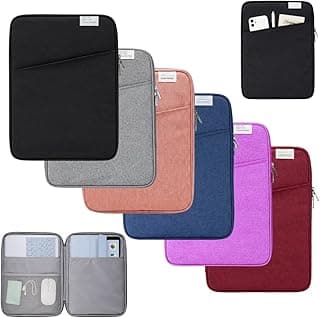 Pasta Para Notebook Até 15,6” Vermelho | Capa Protetora Slim com Zíper | Resistente e Leve | Ideal para Trabalho, Faculdade e Viagem | Compartimentos Para Celular, Tablet, Netebook