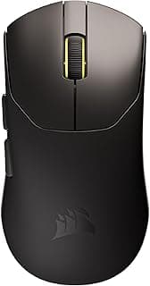 Corsair Mouse para jogos Sabre v2 PRO sem fio ultraleve FPS PC – Preto | 33.000 DPI, 36g, 8000Hz Hyper-Polling, interruptores mecânicos, até 70 horas de vida útil da bateria, 2,4 GHz
