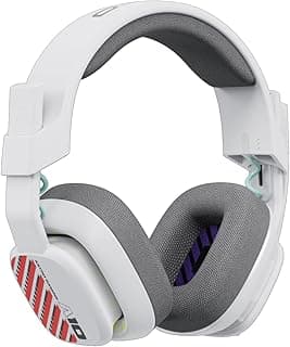 Headset Com Fio ASTRO A10 Gaming Gen 2 Com Microfone Flip-to-mute, Drivers de 32 mm, Compatível com PlayStation 5, PlayStation 4, Nintendo Switch, PC, Mac - Branco
