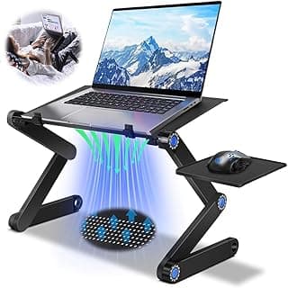 Mesa Portátil para Laptop - Suporte de Alumínio para Notebook e Laptop