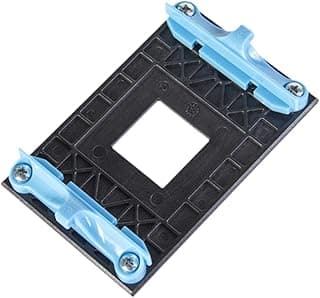 Suporte para Cooler de CPU, Placa Traseira Da Placa-mãe, Peça de Reposição para Reparos de PC, Suporte para Dissipador de Calor para Soquete B650 AM5, Azul, Tamanho real