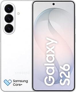 Celular Samsung Galaxy S26 5G, 256GB, 12GB RAM, Câmera Tripla de 50+12+10, Tela Grande de 6.3" - Branco