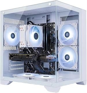 PC Gamer EPIC by BluePC - Intel Core Ultra 5 225F, Geforce RTX 5070 12GB, 16GB DDR5, SSD 512GB M.2 NVMe, 800W 80 Plus, Branco,5 fans RGB - PGBP-EPI1279