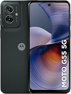 Smartphone Motorola Moto g55 5G - 256GB 16GB (8GB RAM+8GB Ram Boost) e Camera 50MP com AI NFC Tela 6.5" com Superbrilho - Preto (Recondicionado)