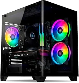 PC Gamer ITX Arena, Ryzen 5 5600x, B550, NVidia GeForce RTX 5060, Ram 32GB, SSD 1TB, Gabinete Gamer (32GB | SSD 1TB)