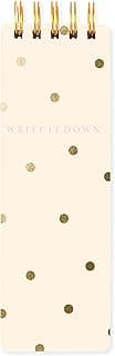 Graphique Reporter Journal, Cream Polka Dot, Embell…