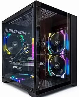 PC Gamer Live Ryzen 5 5500, 16GB RAM RGB, NVME M.2 500GB, RTX 3050 6GB, Gabinete com 4 Ventoinhas RGB