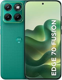 Smartphone Motorola Edge 70 Fusion 5G - 256GB 24GB (8GB RAM + 16GB RAM Boost), camera 50MP Sony Lytia 710, Tela 1.5K extreme Amoled 144hz - Verde