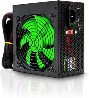 Fonte 600w Real Atx Gamer Silenciosa 24p +2 Pci-e 8 Pin(6+2)