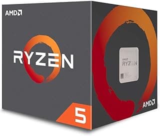 AMD Processador Ryzen 5 1600 65W AM4 com cooler Wraith Stealth (YD1600BBAFBOX)