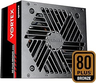 RAIDMAX Fonte de alimentação não modular 700W ATX 12V v2.3 / EPS 12V SLI Ready Crossfire Ready 80 Plus Bronze Certificada (700W)