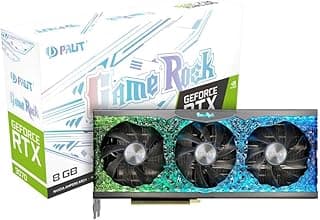 Placa de Vídeo Palit NVIDIA GeForce RTX 3070 GameRock, 8GB, GDDR6, 256bit, LHR, NE63070019P2-1040G