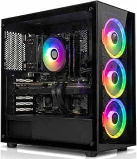 PC Gamer Intel Core i5, Radeon RX 570 8GB, 16GB RAM, SSD 512GB NVMe, Fonte 600W, 5 fans RGB, Preto - BluePC FRAME PGBP-FRM118