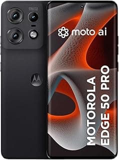 Smartphone Motorola Edge 50 Pro 5G - 256GB 24GB (12GB RAM+12GB Ram Boost) 50MP Ultra-Pixel AI Camera IP68 NFC - Preto (Seminovo)