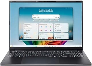 Acer Swift Go SFG16-A71T-R87F Notebook 16", AMD Ryzen AI 9 465, 32 GB LPDDR5X, 1 TB SSD, Touch, Preto Obsidian