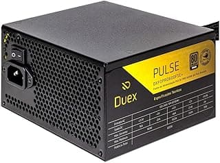FONTE ATX 600W 80 PLUS BRONZE DUEX PULSE PRO PRETA DXFOPRO600WBFSE+