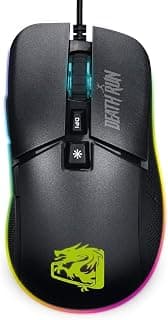 Mouse Gamer com Iluminação RGB e Tecnologia Hyperesponse Death Run - MGDR ELG