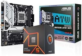 Kit Upgrade AMD Ryzen 5 8500G Placa mãe Asus B650M-AYW WIFI Chipset B650