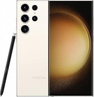 Samsung Galaxy S23 Ultra 5G 512GB Tela 6.8'' 12GB RAM IP68 Processador Qualcomm Snapdragon 8 Gen 2 Câmera Quádrupla de até 200MP + Selfie 12MP - Creme