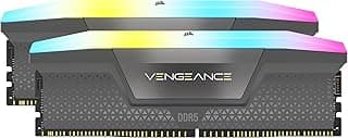 CORSAIR Vengeance RGB DDR5 Kit de aprimoramento de luz (sem memória física) – Cinza