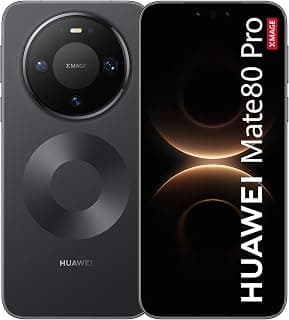 Smartphone, HUAWEI Mate 80 Pro, Celular 16GB+512GB, Tela OLED de 6,75 polegadas com Bordas Planas, Sistema de Câmera com Cores Reais, Bateria de 5750 mAh, Vidro Kunlun de 2ª geração, Preto