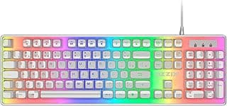 Teclado Gamer Doppler RGB Base em LED Profissional Antighosting ABNT2 Usb Ozzix