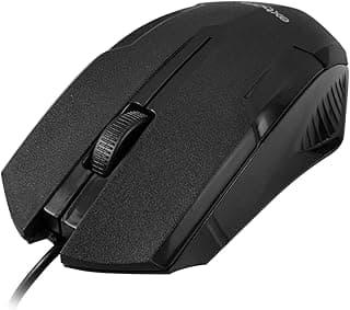 Mouse Óptico Usb 1200dpi Preto - MS-71 - EXBOM