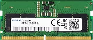 Samsung 8GB DDR5 5600MHz PC5-44800 CL46 SODIMM 1Rx16 Single Rank 1.1V 262-Pin Laptop, Notebook RAM Memory