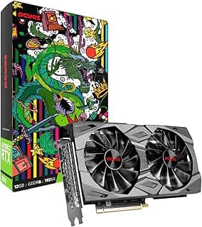 PCYES GPU NVIDIA GEFORCE RTX 3060 12GB DDR6 192 BIT GRAFFITI SERIES FULL SIZE DUAL FAN - PGS3060FS192