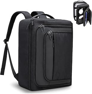 Mochila de console de jogos para PS5, estojo de transporte protetor compatível com console Plyastation5, base, laptop de 15,6 polegadas, fone de ouvido, controle PS5, mais discos de jogos e acessórios