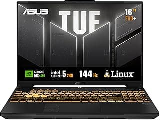 ASUS TUF Gaming F16 Intel Core 5, RTX 4050, 8 GB, 512 GB SSD, KeepOS,16.0'' FHD, Mecha Gray - FX607VU-RL054