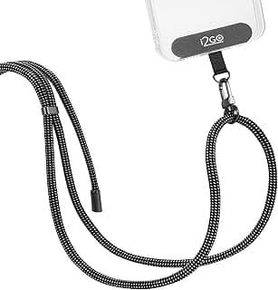 i2GO, Cordão Para Smartphone Preto com Cinza