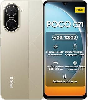 Smartphone Xiaomi Poco C71 Ouro 4G 4GB RAM 128GB ROM