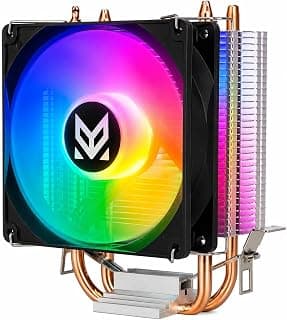 Cooler CPU Intel LGA X99 X79 Xeon LGA 2011 v3 LED RGB Gamer Ryzen Am4 Am3 120mm 775 115x 1200 1366 1700 (RGB)