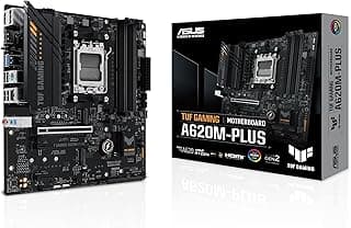 ASUS TUF A620M-PLUS, AMD A620, AM5, MATX,4DDR5, DP, HDMI
