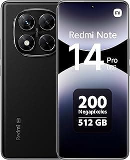 Smartphone Xiaomi Redmi Note 14 Pro 5G Midnight Black (Preto) 12GB RAM 512GB ROM NFC [ 24090RA29G ]