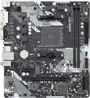 Placas-mãe de computador adequadas para ASROCK B450 B450M Placa-mãe B450M-HDV R4.0 AM4 Suporte Ryzen 5 5600 1200 5300G 5900 5700 CPU DDR4 16GB Ultra M.2 Micro ATX
