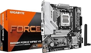Placa Mãe Gigabyte B850m Force Wifi6e V2, Chipset B850, Amd Am5, Matx, Ddr5
