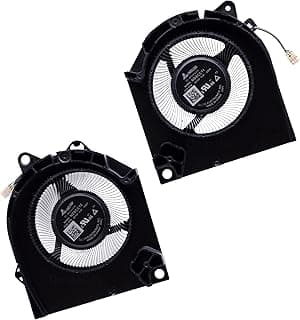 Deal4GO Kit De Ventoinhas De Refrigeração De 12V Para Cpu E Gpu, Compatível Com Dell G15 5530, G16 7630 (2023) E Rtx 4050, 4060 E 4070.
