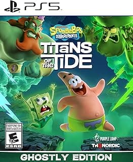 SpongeBob SquarePants: Titans of the Tide: Ghostly Edition - PlayStation 5 (Amazon Exclusive)