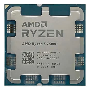 Processador Gamer Amd Ryzen 5 7500F Am5 3.7ghz Six Core 6 Núcleos - 100-000000597 Tray