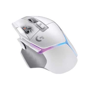 Mouse Gamer Sem Fio Logitech G502 X Plus Lightspeed Com Rgb Lightsync - Branco - 910-006170