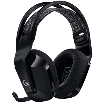 Headset Gamer Sem Fio Logitech G733 7.1 Dolby Surround - Preto - 981-000863