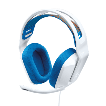 Headset Gamer Logitech G335 - Branco - 981-001017