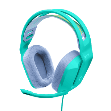 Headset Gamer Logitech G335 - Mint - 981-001023