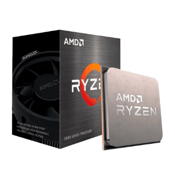 Processador Amd Ryzen 7 5700x 3.4ghz (4.6ghz Turbo), 8-Core, 16-Threads, 32mb Cache, Am4 - 100-100000926wof