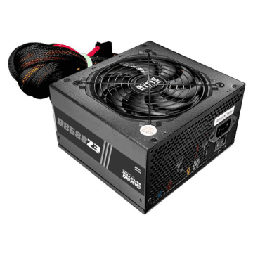 FONTE DE ALIMENTACAO K-MEX EZ8898B 80 PLUS BRONZE 600W PRETA