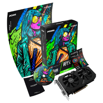 PLACA DE VIDEO PCYES GEFORCE RTX 3050 6GB GDDR6 96BITS PVRTX30506BLPE
