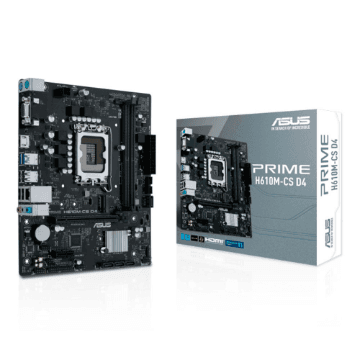 PLACA MAE (INTEL) ASUS PRIME PRIME H610M-CS D4 DDR4 LGA1700 12° 13° E 14° GERACAO